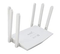 Cryfokt Routeur sans Fil LTE WiFi6 4G 5G CPE LTE, 300 Mbps, 6 Antennes pour des Vitesses Internet Rapides à la Maison ou en