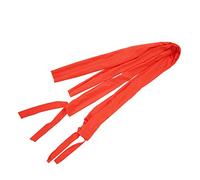 Cryfokt Sac de Queue de Cheval, Forte durabilité, Enveloppe de Queue de Cheval à 3 Tubes pour Garder la de Propre (Rouge)