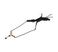 Cryfokt Sangle de Harnais pour Saxophone, Réglable, Confortable, Soulagement du Poids pour Jouer, Convient aux Saxophones Soprano, Alto et Basse, Noir