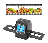 Cryfokt Scanner de Film, écran LCD Portable de 2,36 Pouces, Convertisseur Numérique 5MP 10MP pour Diapositives Négatives de 35 Mm à 135 Mm, 3,5 X 3,4 X 4 Pouces, avec Fente pour C (Prise UE 100-240 V)