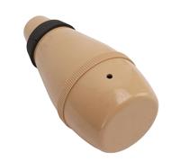Cryfokt Silencieux ABS Léger pour la Pratique de la Trompette pour une qualité Sonore Améliorée pour les Débutants et les étudiants (Couleur du bois)
