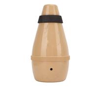 Cryfokt Silencieux ABS Léger pour la Pratique de la Trompette pour une qualité Sonore Améliorée pour les Débutants et les étudiants (Couleur du bois)