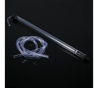 Cryfokt Siphon Automatique en Plastique Transparent, Canne à Rayonnage, Fonctionnement en Douceur, pour la Fabrication du Vin