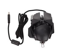 Cryfokt Souris Mécanique 12800 DPI RVB USB Noir 6D Bouton Souris de Jeu pour Les Joueurs D'esports