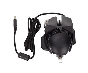 Cryfokt Souris Mécanique 12800 DPI RVB USB Noir 6D Bouton Souris de Jeu pour Les Joueurs D'esports
