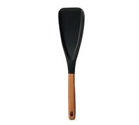 Cryfokt Spatule en Silicone Durable, Outil de Cuisson Antiadhésif pour la Cuisine, Préparation des Aliments, 12 Pouces, Bleu (BLACK)