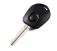 Cryfokt SsangYong - Coque de clé Télécommande de Voiture, étui de Remplacement Durable à 2 Boutons pour Actyon Kyron Rexton [Accessoires Automobiles]