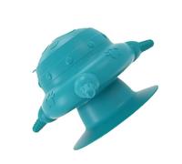 Cryfokt Station d'alimentation pour Chiots, étanche, Grande capacité, en Silicone, Efficace, Permettant de Gagner du Temps, pour Petits Animaux de Compagnie (Bleu Marine)