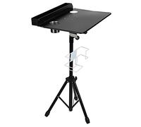 Cryfokt Station de Travail de Tatouage Amovible et Réglable, Bureau Portable pour Artistes, Léger, Noir Traditionnel