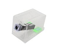 Cryfokt Stylo de Gardien de Cricket pour Alimentation D'insectes avec Couvercle ventilé, Kit de Soins pour Reptiles Facile à Nettoyer pour Observer la Vie des Grillons (Petite)