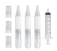 Cryfokt Stylo de Retouche Rechargeable, Couleur Blanche, Conception Anti-fuite pour L'amélioration de L', 6ML, Paquet de 3