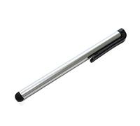 Cryfokt Stylo Universel pour écran Tactile, Alliage D'aluminium Très Sensible et Durable, Loquet pour Un Rangement Facile, Idéal pour Les Enseignants (Silver)