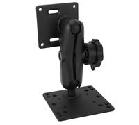 Cryfokt Support à Double Rotule pour Sondeur, en Aluminium de qualité Marine, Antivol, avec Rotule de 3,8 Cm (Taille C), pour Tablette, Téléphone, Appareils électroniques Marins e