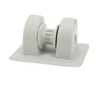 Cryfokt Support D'ancre de Bateau de Kayak, Support D'ancre de Roue de Bateau Gonflable Pratique pour Radeaux-PVC, 1,18 Pouces (White)