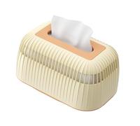 Cryfokt Support de Boîte à Mouchoirs de Bureau de Grande capacité, Couvercle de Boîte à Serviettes en Plastique avec Un Design élégant pour Salle de Bain, Cuisine, Salon, Distributeur de Mouchoirs
