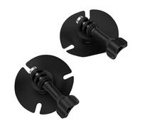 Cryfokt Support de Casque pour Caméra d'action, clé à Rotule à 360 Degrés, Support Adhésif Flexible à Forte Adhérence, Réglable à 360° avec Base en Matériau ABS pour 4 5 6 7 8 9 10 11