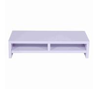 Cryfokt Support de Moniteur Plate-Forme D'écran Robuste et Exquise pour Environnement de Bureau Panneau de Particules de Bois 19,7 X 7,9 X 4,6 Pouces Convient au Bureau à Domicile Violet 1 unité