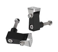 Cryfokt Support de Projecteur de Moto LED Support en Alliage D'aluminium Durable 2 Pièces pour Xciting 250 300 Accessoires Modifiés Adaptés pour K-XCT300 Nikita DownTown350