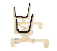 Cryfokt Support de Violon Pliable Durable avec Repose-bras en éponge Douce pour la Protection du Violon, pour la Maison et la Salle de Classe de Musique (Beige)