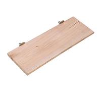 Cryfokt Support d'exercice de Plate-Forme en Bois de Chinchilla pour des Hamsters Rats Petits Animaux Bois Naturel 12.2 * 4.5 * 0.6in