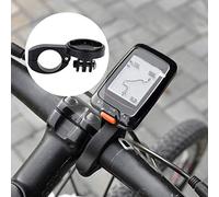 Cryfokt Support D'extension D'ordinateur de Vélo en Métal Léger, Support GPS de Vélo Robuste pour Bryton Wahoo, Métal Antirouille/Noir/1 Paquet (#2)