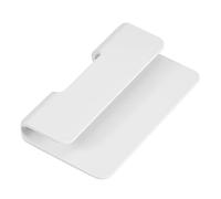 Cryfokt Support Mural pour Téléphone et Tablette, Station de sécurité, Bande Adhésive, Support de Charge, capacité de Charge 1 Kg, pour Bureau, Blanc, Paquet de 1