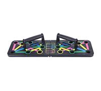 Cryfokt Support Push Up Réglable pour Exercice de Musculation pour Débutant et Athlète en Plastique 60x18 Cm