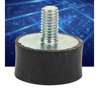 Cryfokt Supports en Caoutchouc Anti-Vibration M8, 4 Pièces, Silentblock, Bobines de Bateau de Voiture pour Compresseurs D'air, Moteurs, Moteurs à, Pompes à Eau (VD30*15 M8*15)