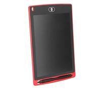Cryfokt Tablette D'écriture LCD 8,5 Pouces, Bloc de Dessin Léger pour Enfants, Tableau D'écriture Facile à Utiliser pour les Voyages, Matériau ABS (rouge)