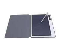 Cryfokt Tablette D'écriture LCD, Bloc de Dessin Numérique Réutilisable avec écran de Verrouillage Intelligent et Effacement instantané, Stylo en Acier Inoxydable Inclus, pour Les (Black)