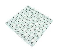 Cryfokt Tapis de Jeu rembourré Imperméable et Pliable en Forme de Vert pour nouveau-né, Tapis de Jeu Doux et Antidérapant pour Ramper, adapté aux Nourrissons, 43,3 X 43,3 Pouces