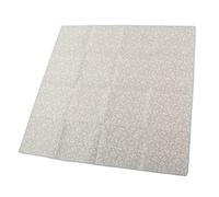 Cryfokt Tapis de Sol pour Chaise Haute, Tapis de Jeu Antidérapant pour bébé, de Serviette pour bébé en Bas âge, 43,3x43,3 Pouces (SMT105-EF590)