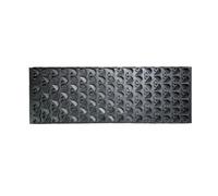 Cryfokt Tapis D'orpaillage en Caoutchouc avec Fusils | Construction en Caoutchouc Robuste, Piège à Micro-riffles Eddy, or Fin, Enroulable pour la Prospection Portable dans les