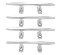 Cryfokt Taquet D'amarrage en Acier Inoxydable 316, 15 Cm, Base Creuse, | Taquets d\'amarrage de pont marin pour arrimage de corde de bateau, matériel d\'ancrage de Yacht avec vis de montage