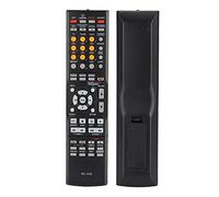Cryfokt Télécommande de Remplacement pour Récepteur AV, Grands Boutons, Opération Facile pour Toute la Famille RC-1120/AVR-391/AVR-591/AVR-390 ABS Blanc 21,5 X 5 X 1, Cm