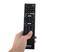 Cryfokt Télécommande Universelle pour RM-ED047, Haute qualité, Facile à Saisir, Portée Plus Longue, Adaptée au Téléviseur KDL-40HX750 KDL-46HX850, Noire