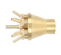 Cryfokt Tête de Pulvérisation de Fontaine en Cuivre Réglable pour des Effets Fascinants dans Les Fontaines Commerciales, Buse Durable pour Les Zones Panoramiques (G2 Pouces)