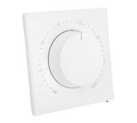Cryfokt Thermostat de Chauffage du Sol, Manuellement Facile à Installer Le Bouton de Commande de Température de Chauffage du Sol pour l'hôtel Domestique (16a Chauffage électrique)