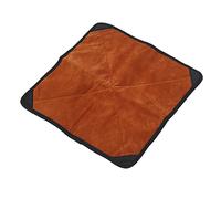 Cryfokt Tissu D'enveloppe de Protection D'Objectif D'appareil Photo Pliant pour Jumelles, Couverture en Flanelle pour Objectif D'appareil Photo Marron (S)