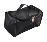 Cryfokt Trousse de Toilette en Mesh Nylon, Grand Sac de Voyage