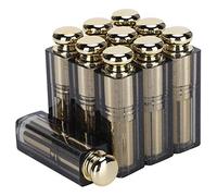 Cryfokt Tube Vide pour Rouge à Lèvres, 10 Pièces, Bricolage, Baume à Lèvres ABS, Conteneur Rechargeable, Emballage pour la Fabrication de Rouge à, Diamètre Intérieur du Trou 0,36 Pouces