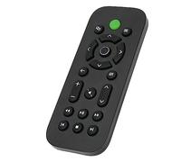 Cryfokt Universal Gaming Media TV Remote Control pour X Box Series X S pour X Box One, Compact de Navigation, Stable et économie D'énergie, Télécommande DVD Media avec Matériau ABS, Noir