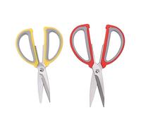 Cryfokt Universal Kitchen Scissors, Forme Ergonomique pour Ciseaux de Cuisine 2 pcs. pour Barbecue de Camping