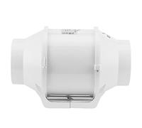 Cryfokt Ventilateur D'aération 220 V 4 Pouces Ventilateur D'extraction Mural Silencieux avec Grand Volume d'air Moteur à Rotor Intérieur à Haut Rendement pour Fournitures de Cuisine