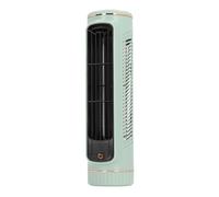 Cryfokt Ventilateur de Refroidissement de Bureau sans Lame, 3 Vitesses, Silencieux, Rechargeable, pour Chambre à Coucher, Bureau, Extérieur, Matériau de qualité Supérieure, Taille Compacte (GREEN)