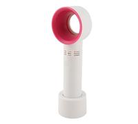 Cryfokt Ventilateur Portable sans Lame Rechargeable pour le Séchage des Cils, Mini Ventilateur USB Léger à 3 Vitesses (WHITE)