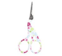 Cryfokt Vintage Stainless Steel Scissors Beautiful Flower Design for