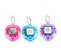 Cryfokt Virtual Pets Machine de Jeu Portable électronique Interactive Jouet Numérique pour Animaux de Compagnie avec 168 Animaux pour Les Enfants Jouent avec des Amis Taille en Plastique 6x6x2 Cm 3