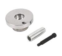 Cryfokt Volant de Machine-outil en Alliage D'aluminium de 58mm, Fonctionne Efficacement pour Mini Tour 0618 CJ18A 7x12 7x14, Poignée Incluse