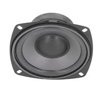 Cryfokt Woofer Audio de Voiture 400 W 4 Ohm 4 Pouces Haut-Parleur de Basse à Double Sortie Haute sensibilité pour Caisson de Basses de Voiture, Aluminium Universel pour Haut-Parleur de
